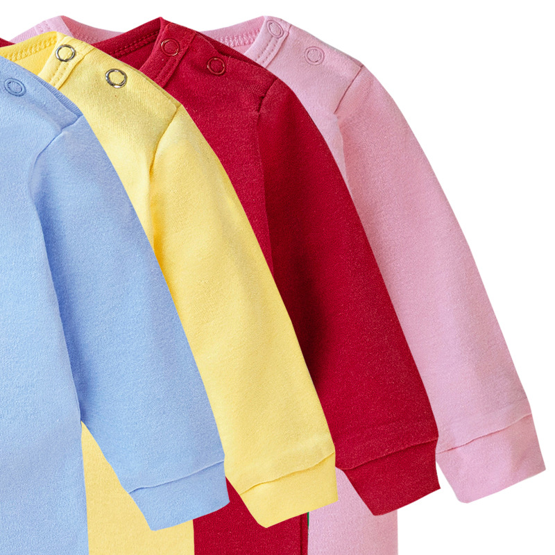 Spring Baby Romper Cartoon Mickey Mouse Print Boy Girl Long Sleeve Jumpsuit Roupas Bebes Infant Clothes Toddler Pajamas Outfit