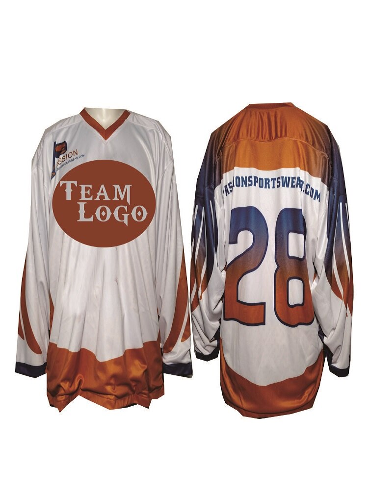 MOQ 10pcs Each Custom Teamwear Set Sublimated Ice Hockey Jerseys Wholesale MOQ 10pcs Each Custom Teamwear Set Sublimated Ice Hockey Jerseys Wholesale