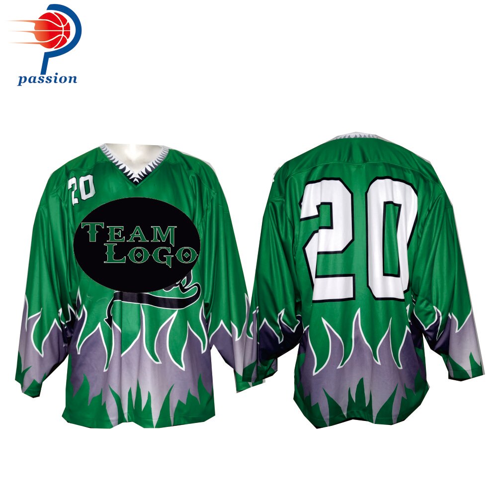 MOQ 10pcs Each Custom Teamwear Set Sublimated Ice Hockey Jerseys Wholesale MOQ 10pcs Each Custom Teamwear Set Sublimated Ice Hockey Jerseys Wholesale