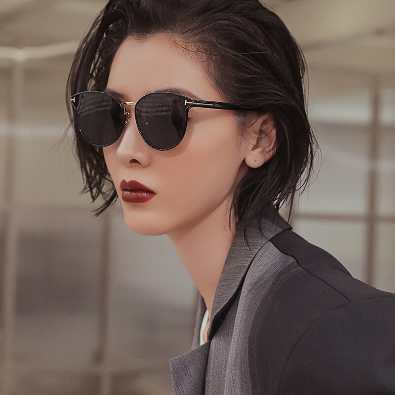 2021 GCV Polarized Lady Sunglasses Cat Eye Fashion  Sun Glasses Luxury Woman Female Brand  Ultralight Frame Tourism Party  Leisu