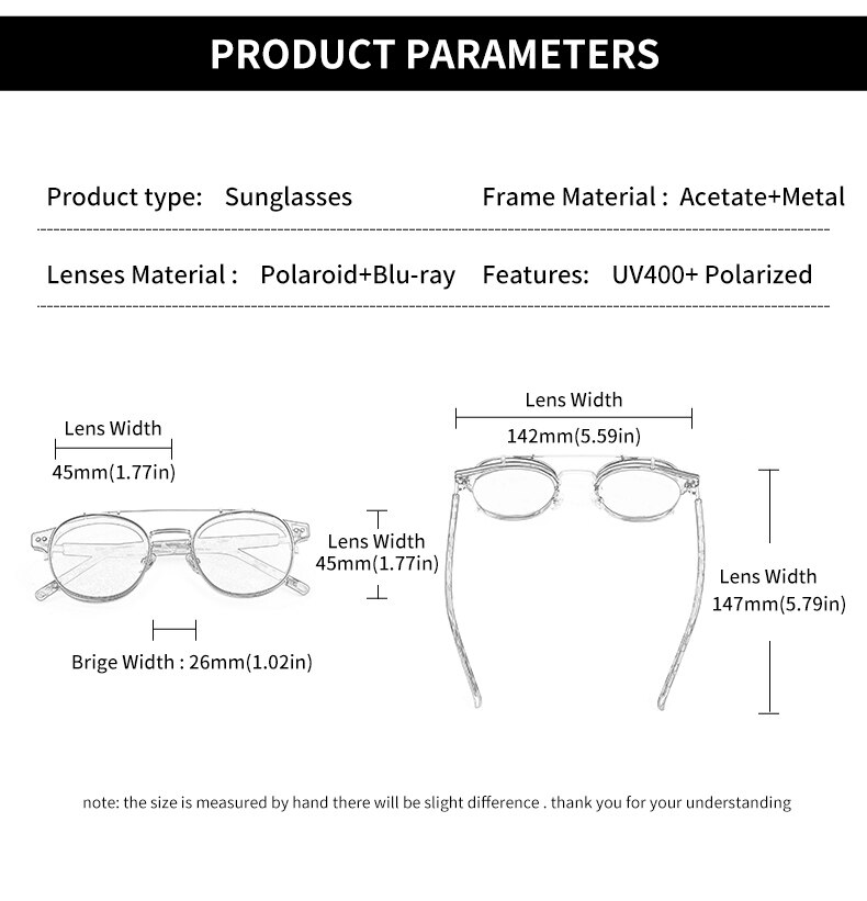 GCV Double Layer Removable Lens Sunglasses The Blu-Ray Glasses Acetate Gothic Retro Steampunk Polarized Men Women Sunglesses GCV Double Layer Removable Lens Sunglasses The Blu-Ray Glasses Acetate Gothic Retro Steampunk Polarized Men Women Sunglesses