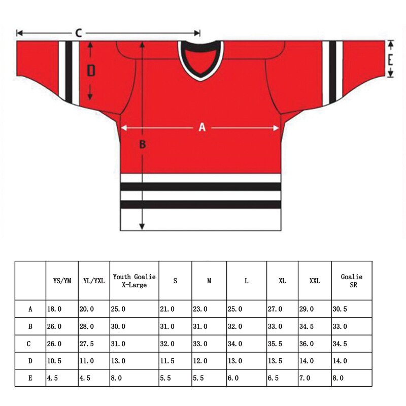 Customized Any ICE Hockey Jerseys Any logo/Name/Number/ Embroidery Wholesale