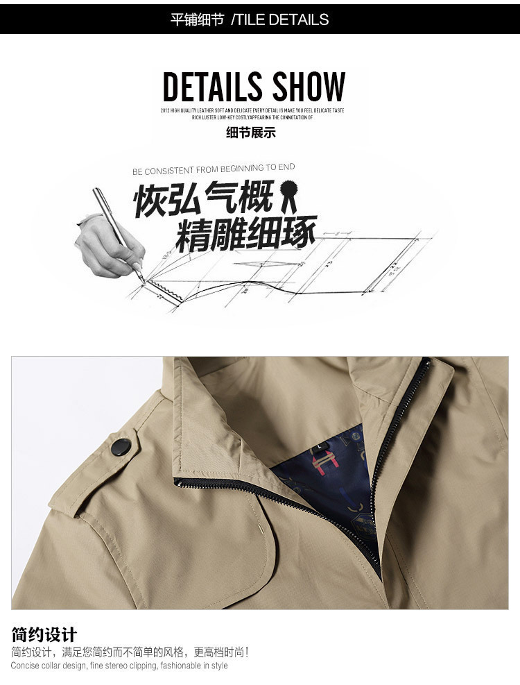 Korean Men's Jacket Spring  Slim Fit European Tennis Casual Men's Plus Size  Clothing Bomber Jacket Baseball Uniform Wholesale