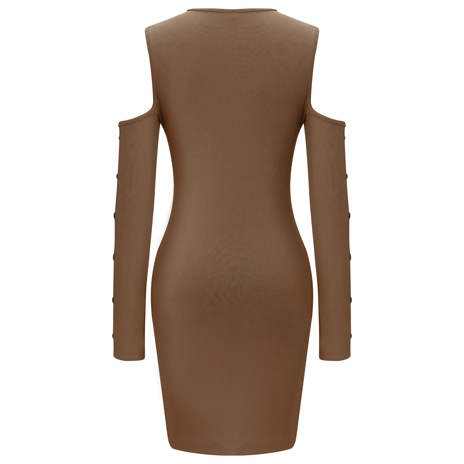 Fashion Sexy Female Solid Dress Autumn Off Shoulder Button Long Sleeve O-Neck Woman Clothes 2022 Pullover Casual Mini Dresses Fashion Sexy Female Solid Dress Autumn Off Shoulder Button Long Sleeve O-Neck Woman Clothes 2022 Pullover Casual Mini Dresses
