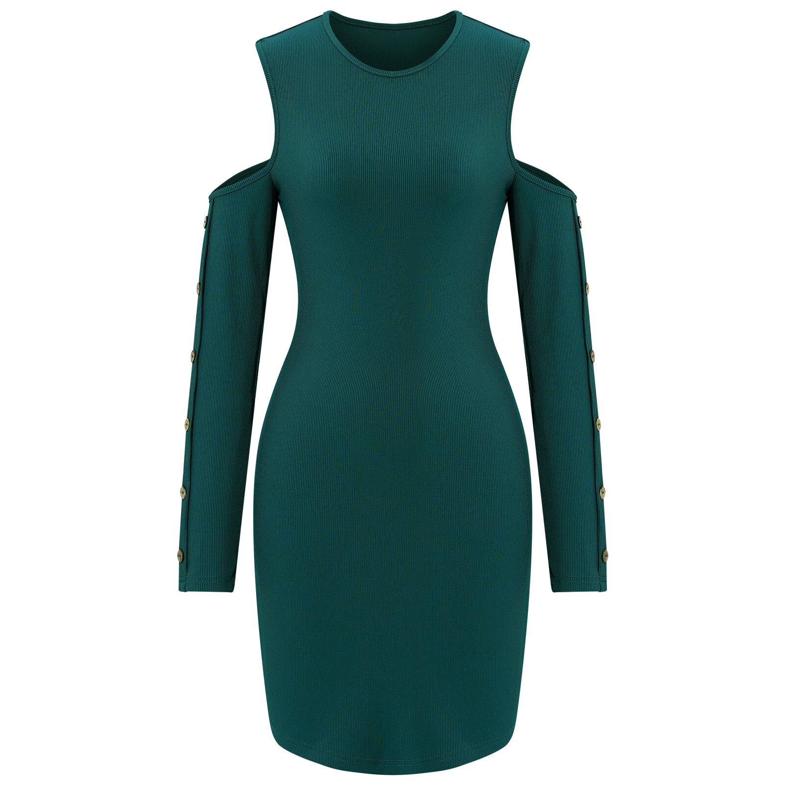 Fashion Sexy Female Solid Dress Autumn Off Shoulder Button Long Sleeve O-Neck Woman Clothes 2022 Pullover Casual Mini Dresses Fashion Sexy Female Solid Dress Autumn Off Shoulder Button Long Sleeve O-Neck Woman Clothes 2022 Pullover Casual Mini Dresses