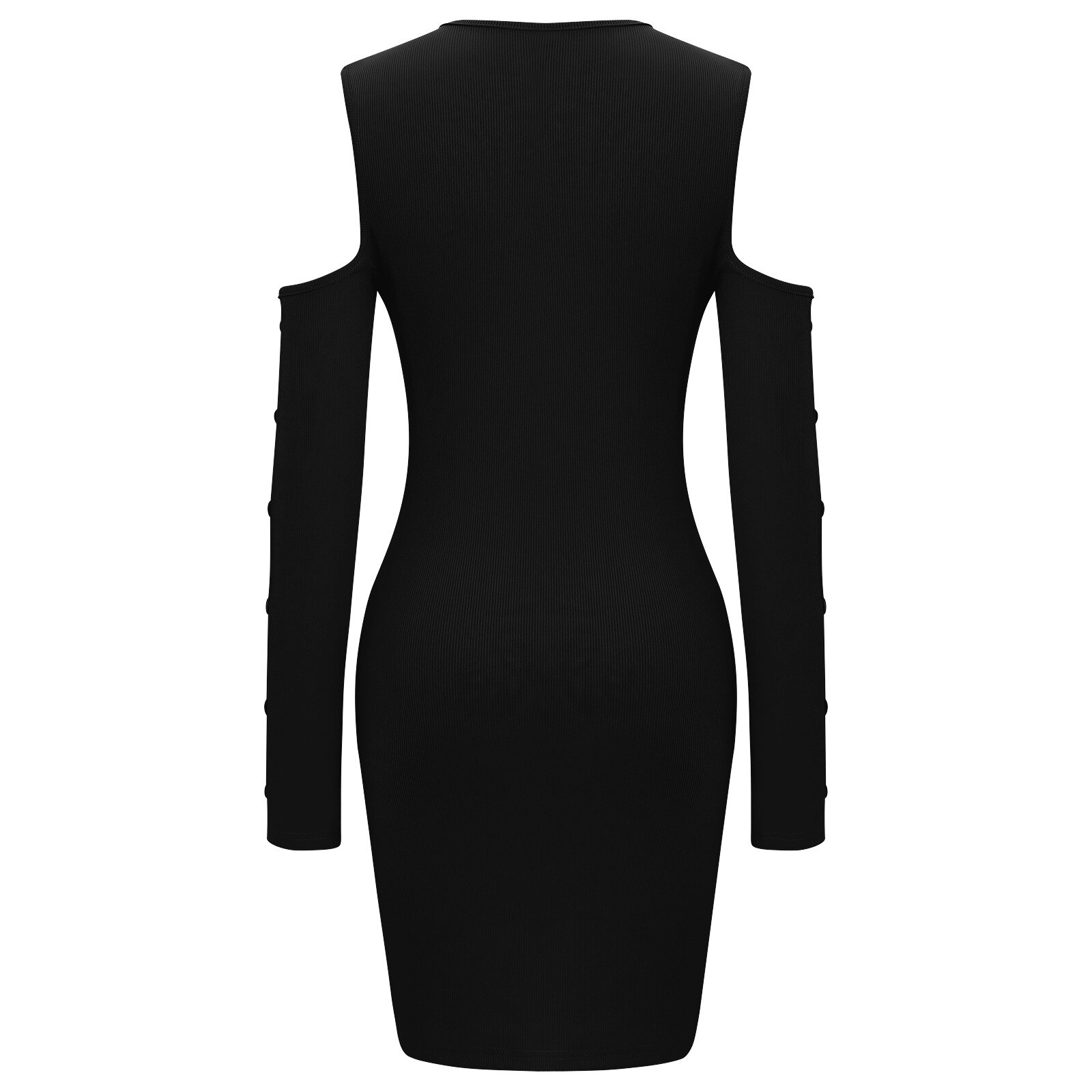 Fashion Sexy Female Solid Dress Autumn Off Shoulder Button Long Sleeve O-Neck Woman Clothes 2022 Pullover Casual Mini Dresses Fashion Sexy Female Solid Dress Autumn Off Shoulder Button Long Sleeve O-Neck Woman Clothes 2022 Pullover Casual Mini Dresses