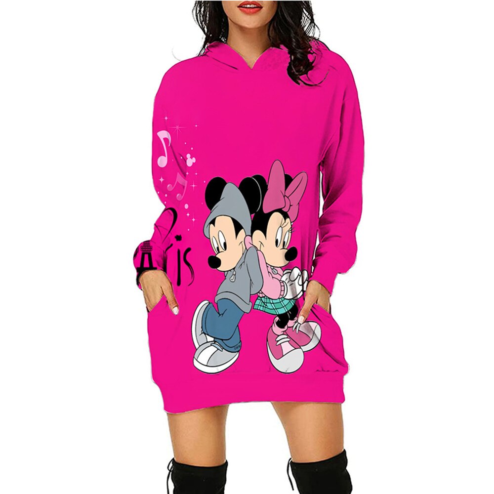 Women's Fall Long Sleeve T-Shirt Disney Mickey 3D Graphic T-Shirt Ladies Women's Harajuku Aesthetic Clothing Sweatshirt Women's Fall Long Sleeve T-Shirt Disney Mickey 3D Graphic T-Shirt Ladies Women's Harajuku Aesthetic Clothing Sweatshirt