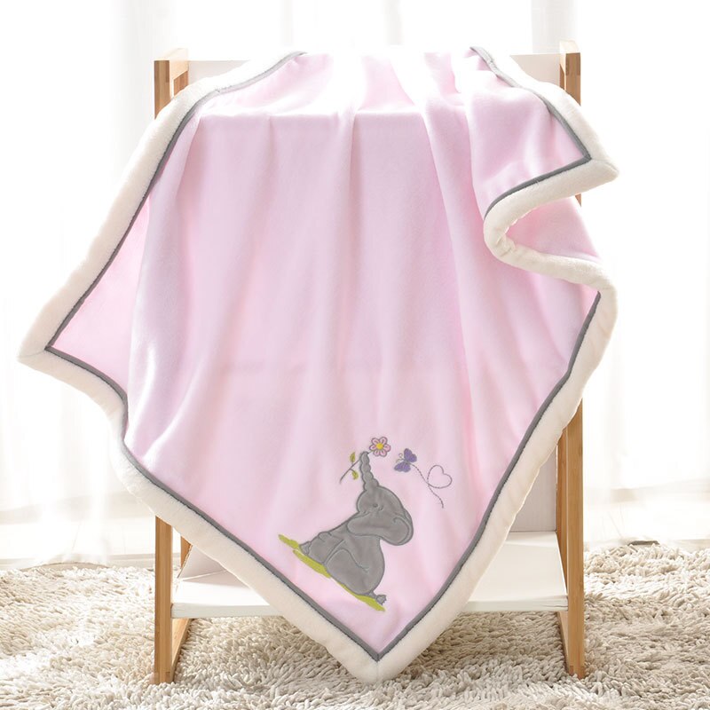 High Quality Baby Thermal Fleece Cobertor Blanket Infant Swaddle Nap Receiving Stroller Wrap Blankets For Newborn Baby Bedding High Quality Baby Thermal Fleece Cobertor Blanket Infant Swaddle Nap Receiving Stroller Wrap Blankets For Newborn Baby Bedding