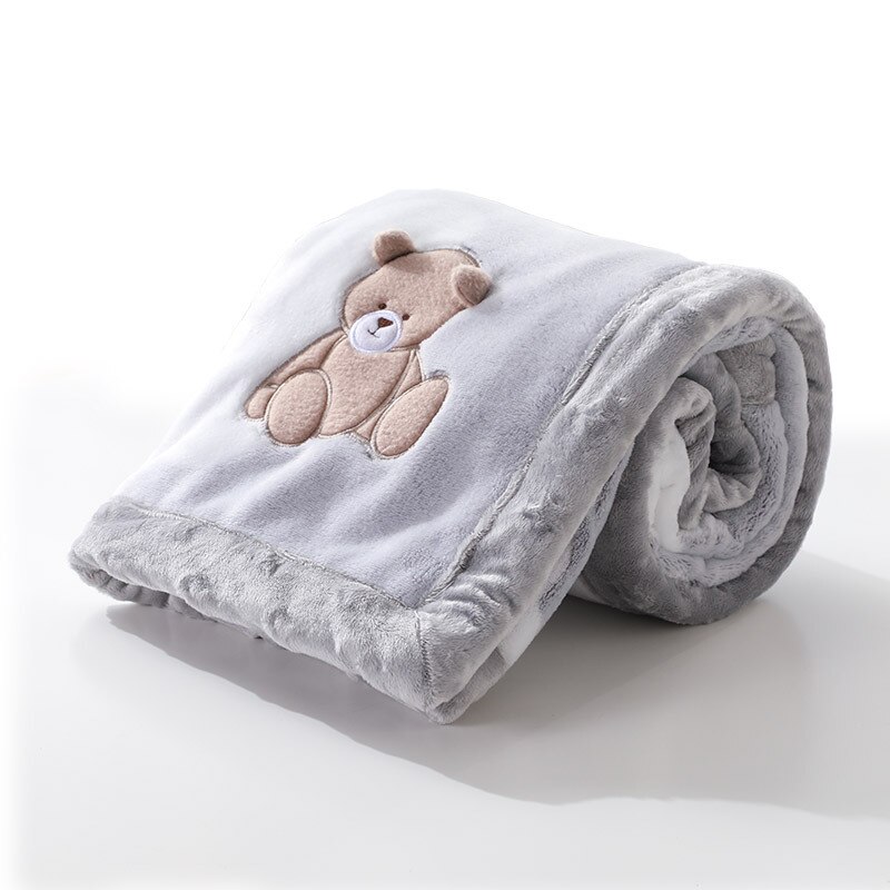 High Quality Baby Thermal Fleece Cobertor Blanket Infant Swaddle Nap Receiving Stroller Wrap Blankets For Newborn Baby Bedding High Quality Baby Thermal Fleece Cobertor Blanket Infant Swaddle Nap Receiving Stroller Wrap Blankets For Newborn Baby Bedding