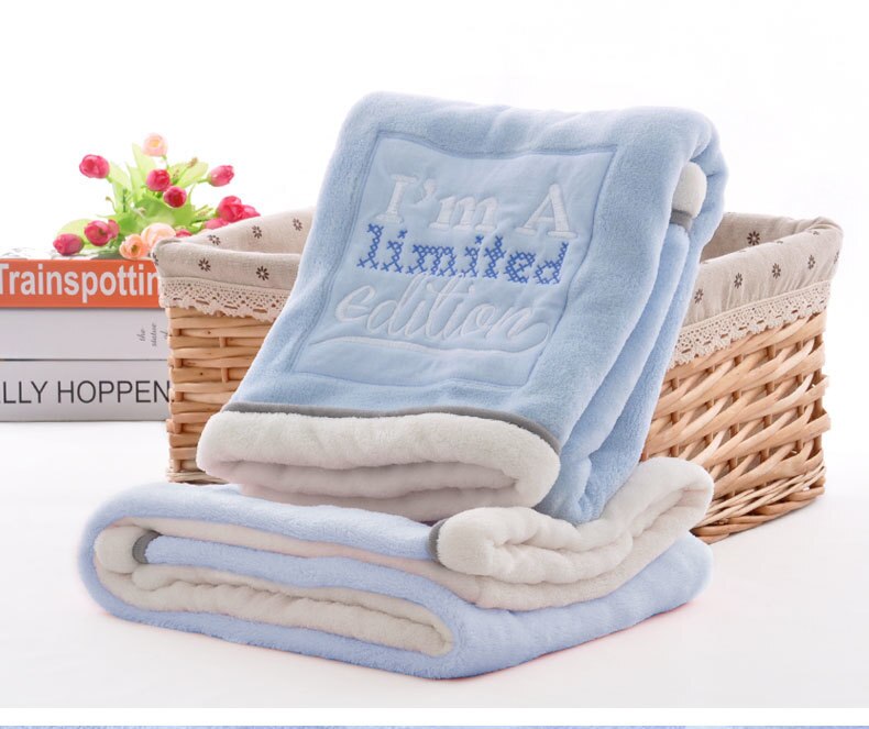 High Quality Baby Thermal Fleece Cobertor Blanket Infant Swaddle Nap Receiving Stroller Wrap Blankets For Newborn Baby Bedding High Quality Baby Thermal Fleece Cobertor Blanket Infant Swaddle Nap Receiving Stroller Wrap Blankets For Newborn Baby Bedding