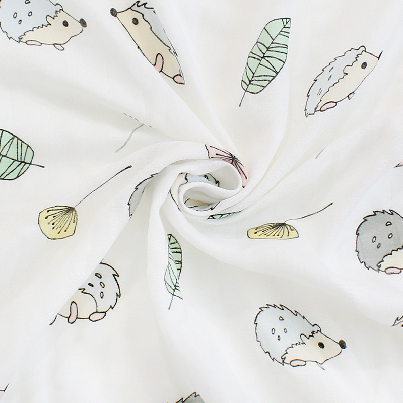 Bamboo Cotton Soft Baby Blankets Newborn Muslin Swaddle Blanket for Newborn Girl and Boy Baby Bath Towel