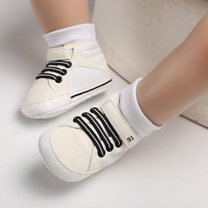 Baby Shoes Boy Newborn Infant Toddler Casual Comfor Cotton Sole Anti-slip PU Leather First Walkers Crawl Crib Moccasins Shoes