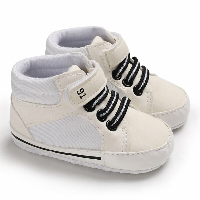 Baby Shoes Boy Newborn Infant Toddler Casual Comfor Cotton Sole Anti-slip PU Leather First Walkers Crawl Crib Moccasins Shoes