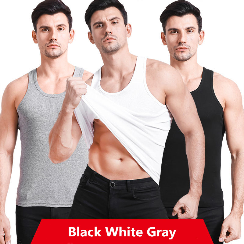 3 Pack Men Cotton Vest Narrow Broad Shoulders Tank Tops Underwear Boy Under Clothes T- Shirts Sleeveless Singlets Undershirt 3 Pack Men Cotton Vest Narrow Broad Shoulders Tank Tops Underwear Boy Under Clothes T- Shirts Sleeveless Singlets Undershirt
