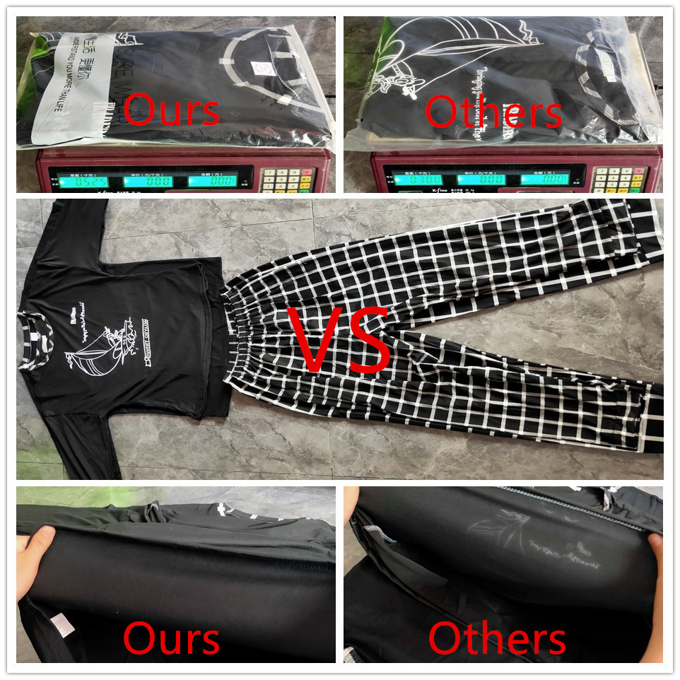 Spring Autumn Knitted Cotton Elegant Women Floral Pajama Sets Sleepwear Casul Lounge Set Plaid Pants Pajamas Womens Home Fashion