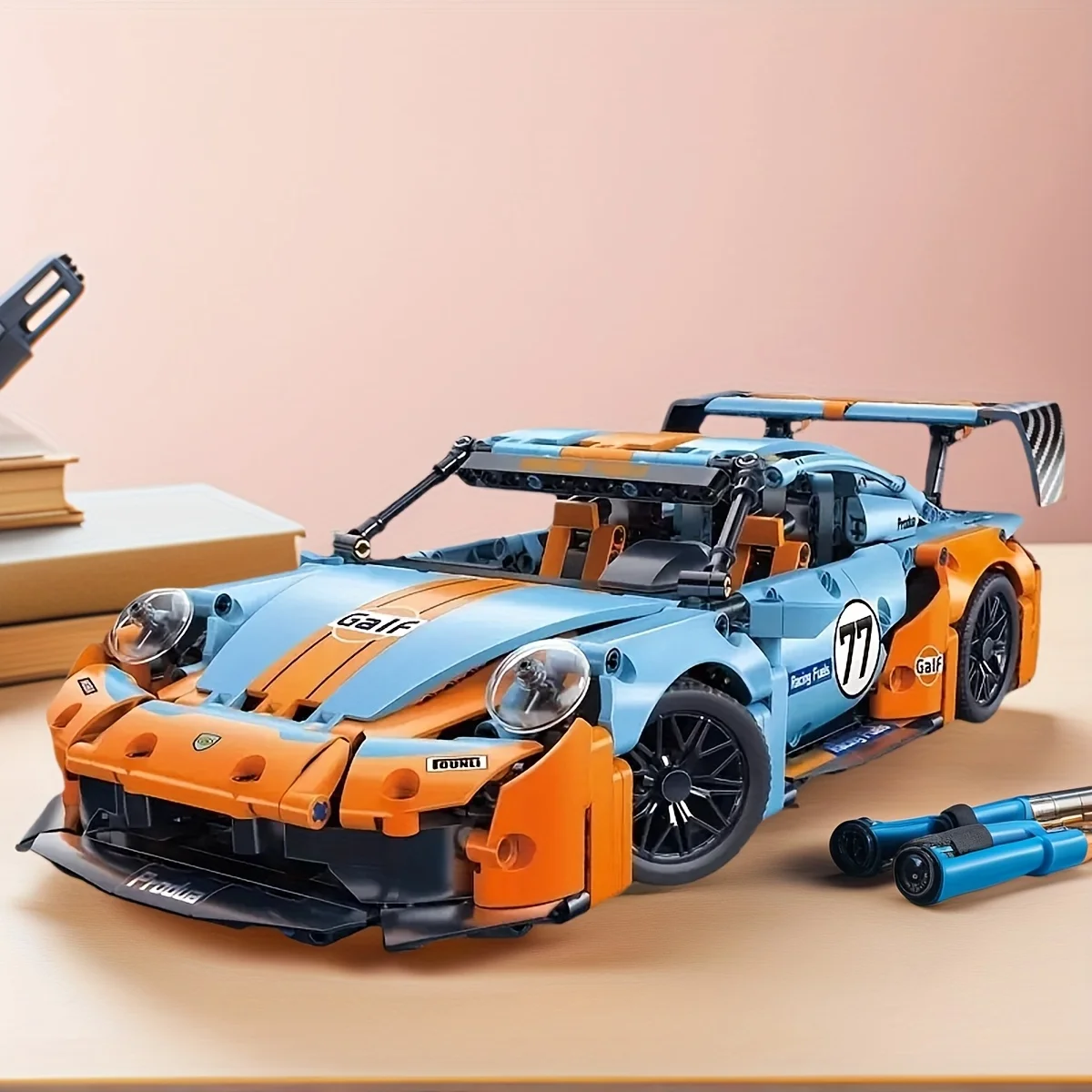 City technological 911 Compete Speed Race Car RC Building Block Famous Supercar Drift Racing Brick Boy Festival Toys Gifts