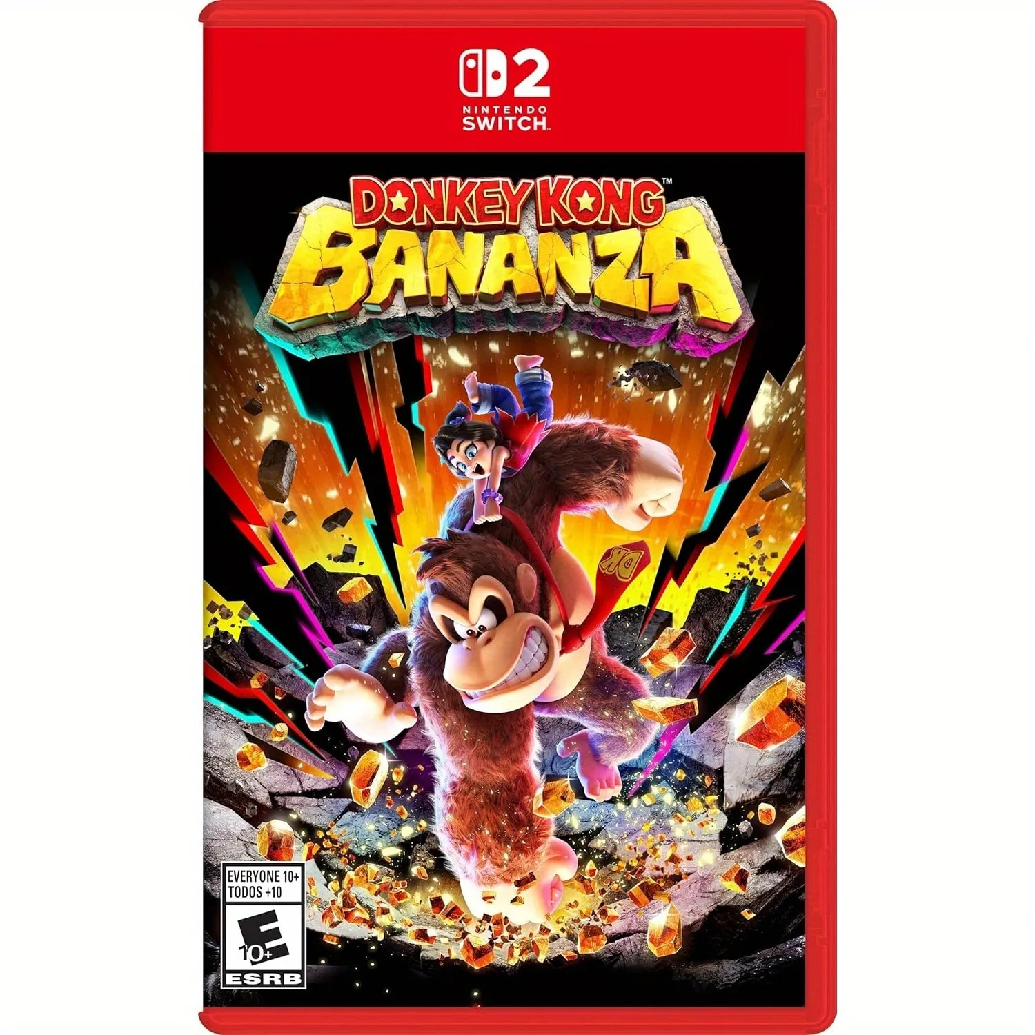 Nintendo Switch 2 Donkey Kong: Bananza-Hong Kong Version