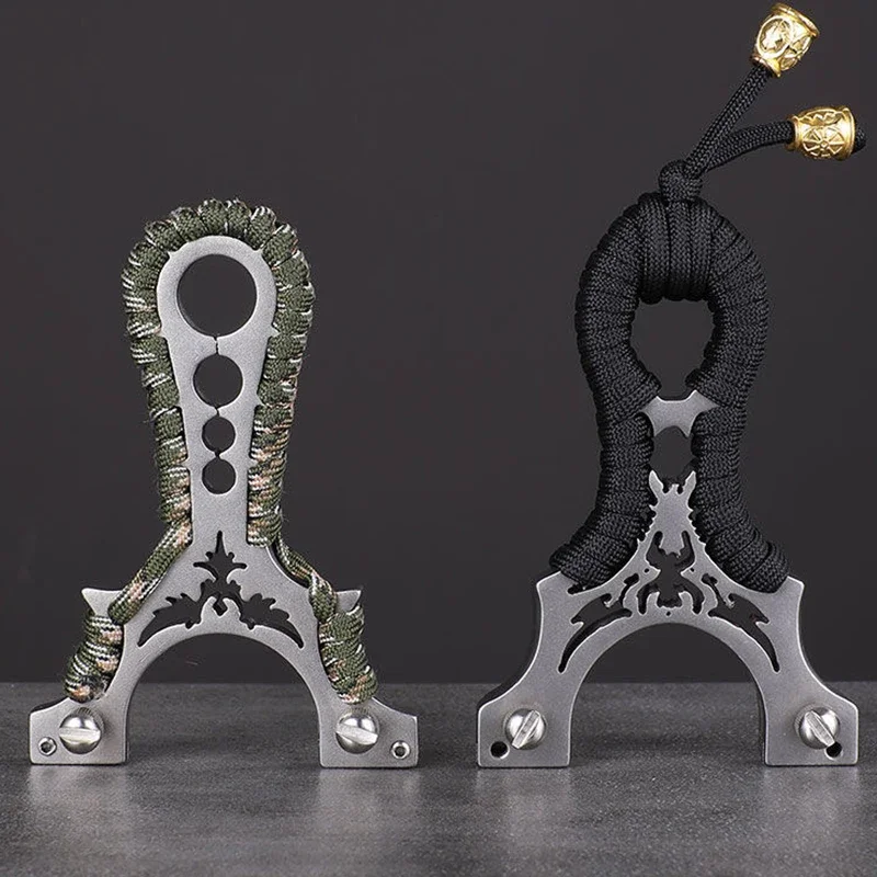 Laser Stainless Steel Slingshot 8020 Metal Flat Rubber Band High-precision Slingsshot Outdoor Fast Pressure Shooting Acessories Laser Stainless Steel Slingshot 8020 Metal Flat Rubber Band High-precision Slingsshot Outdoor Fast Pressure Shooting Acessories